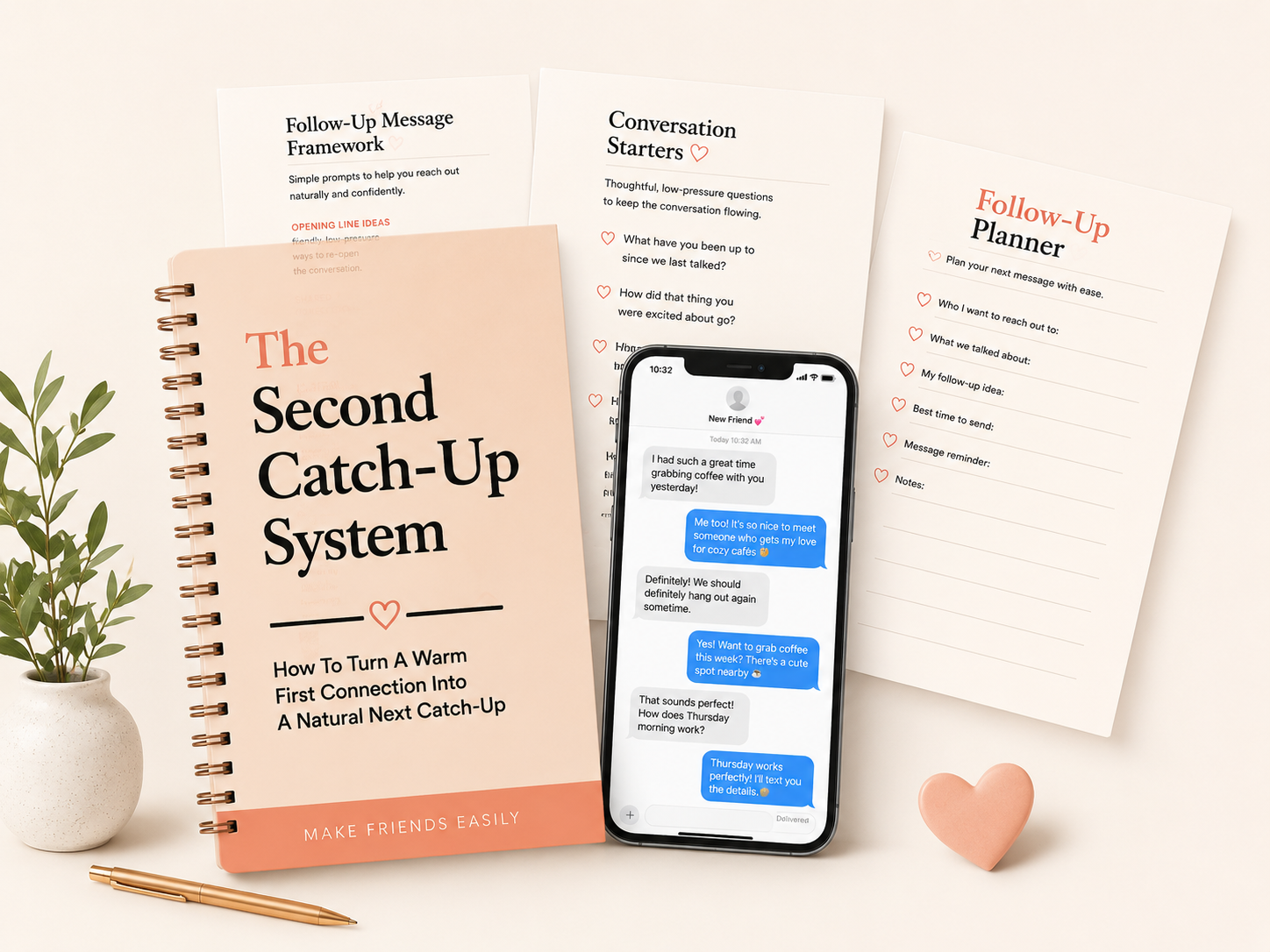 The Friendship Code product mockup